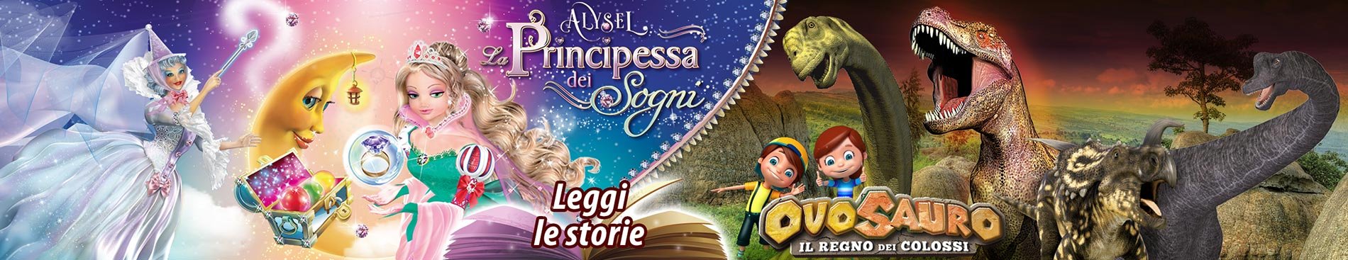 Scarica subito le Nuove storie di Alysel e Ovosauro