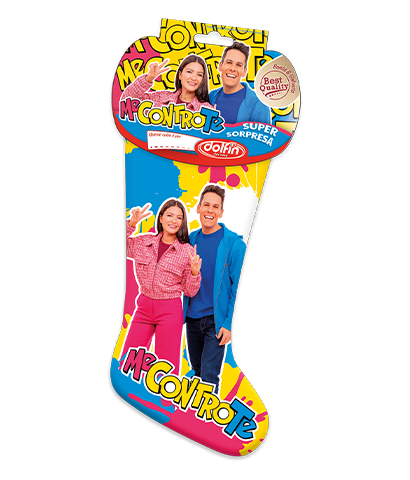 Calza Me Contro Te da 190g Colorato