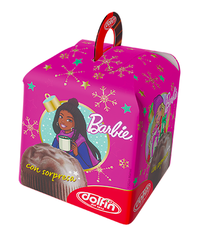 Panettoncino di cioccolato Barbie