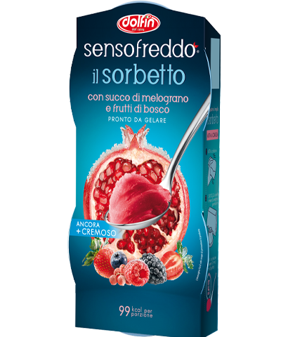 Senso Freddo il Sorbetto - melograno e frutti di bosco
